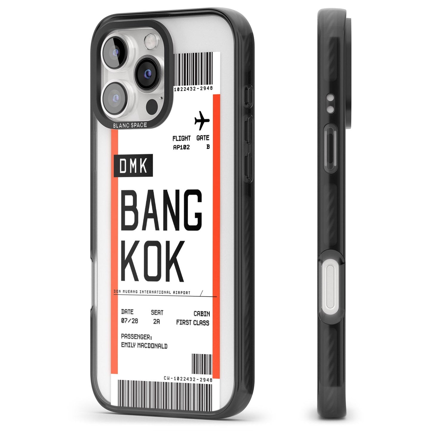 Personalised Bangkok Boarding Pass