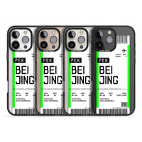 Carte d'embarquement personnalisée pour Pékin