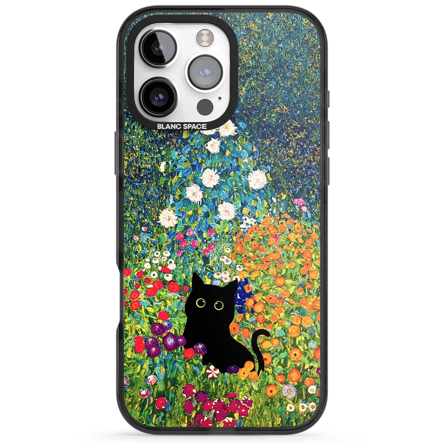 Cat in Klimt's Garden