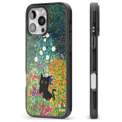 Cat in Klimt's Garden