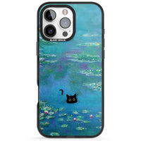Cat in Monet's Water Lillies