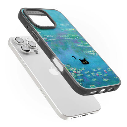 Cat in Monet's Water Lillies