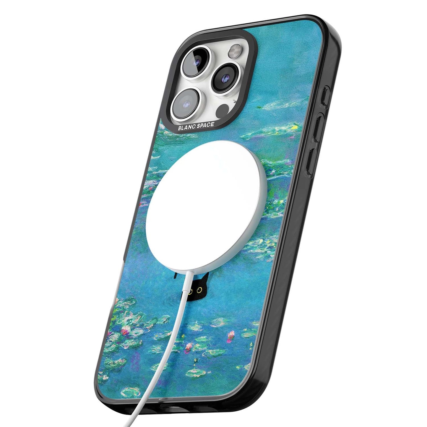 Cat in Monet's Water Lillies