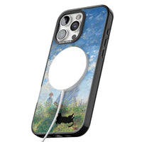 Cat with Monet's Parasol Lady