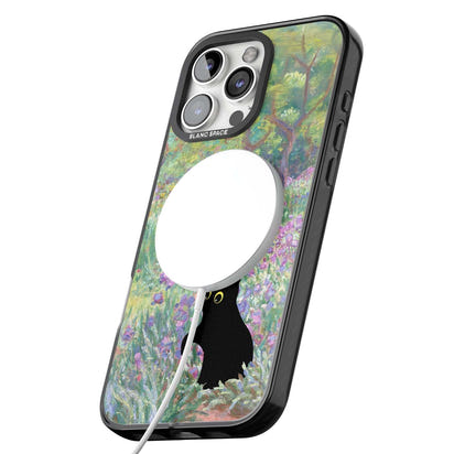 Cat in Monet's Giverny Garden