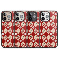 Vintage Cherry Diamond Pattern