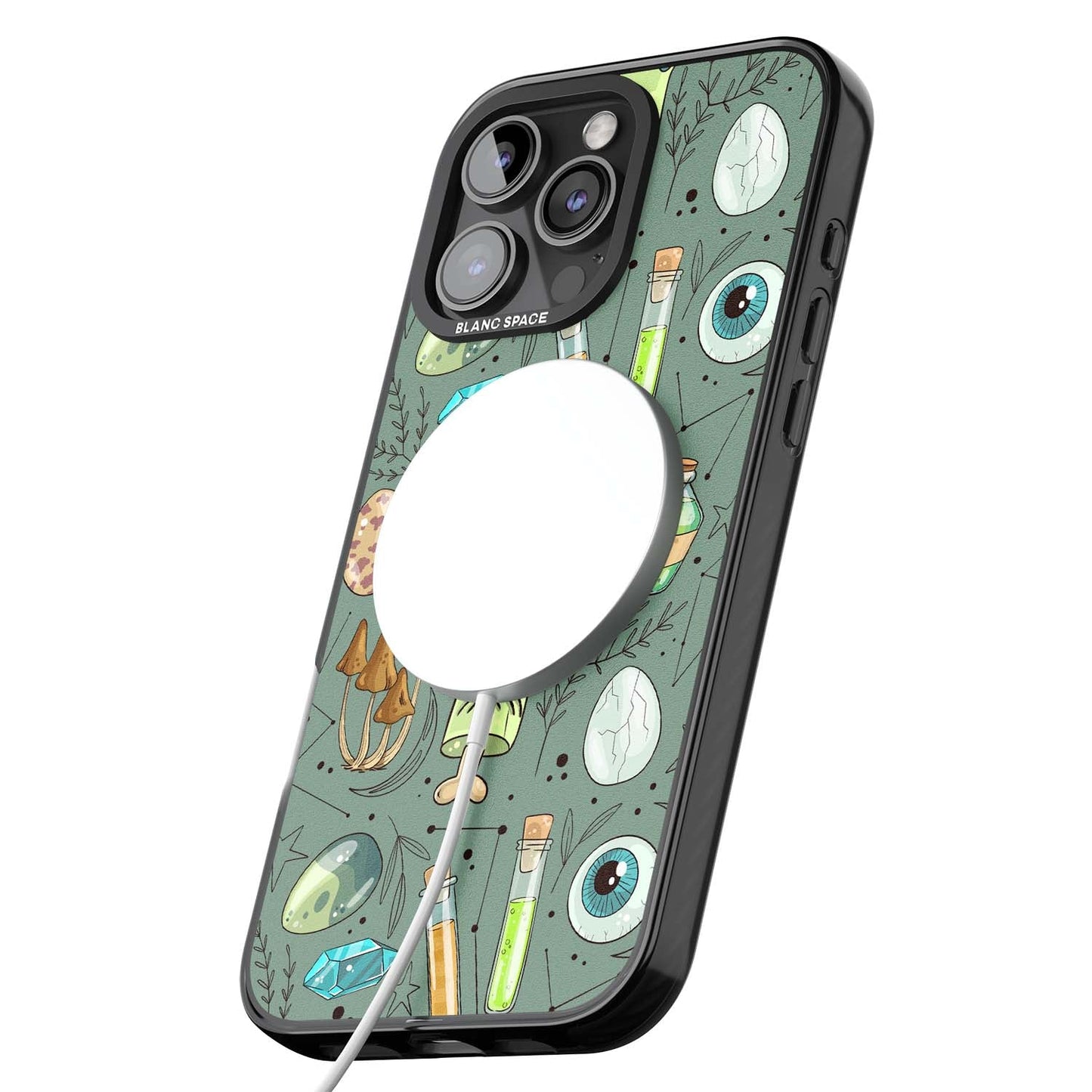 Motif expérimental de dessin animé pour Halloween