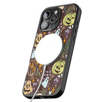 Goblincore Cartoon Halloween Pattern