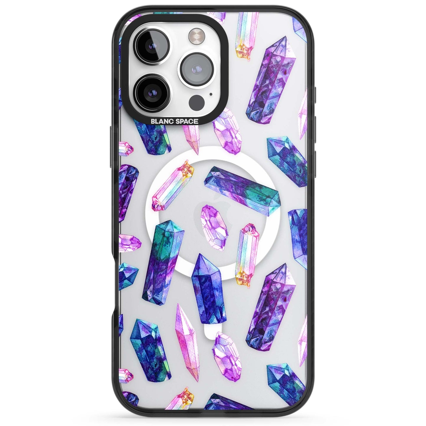 Iridescent Prism Crystals