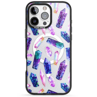 Iridescent Prism Crystals