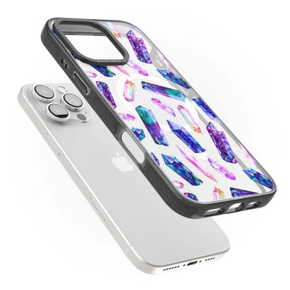 Iridescent Prism Crystals