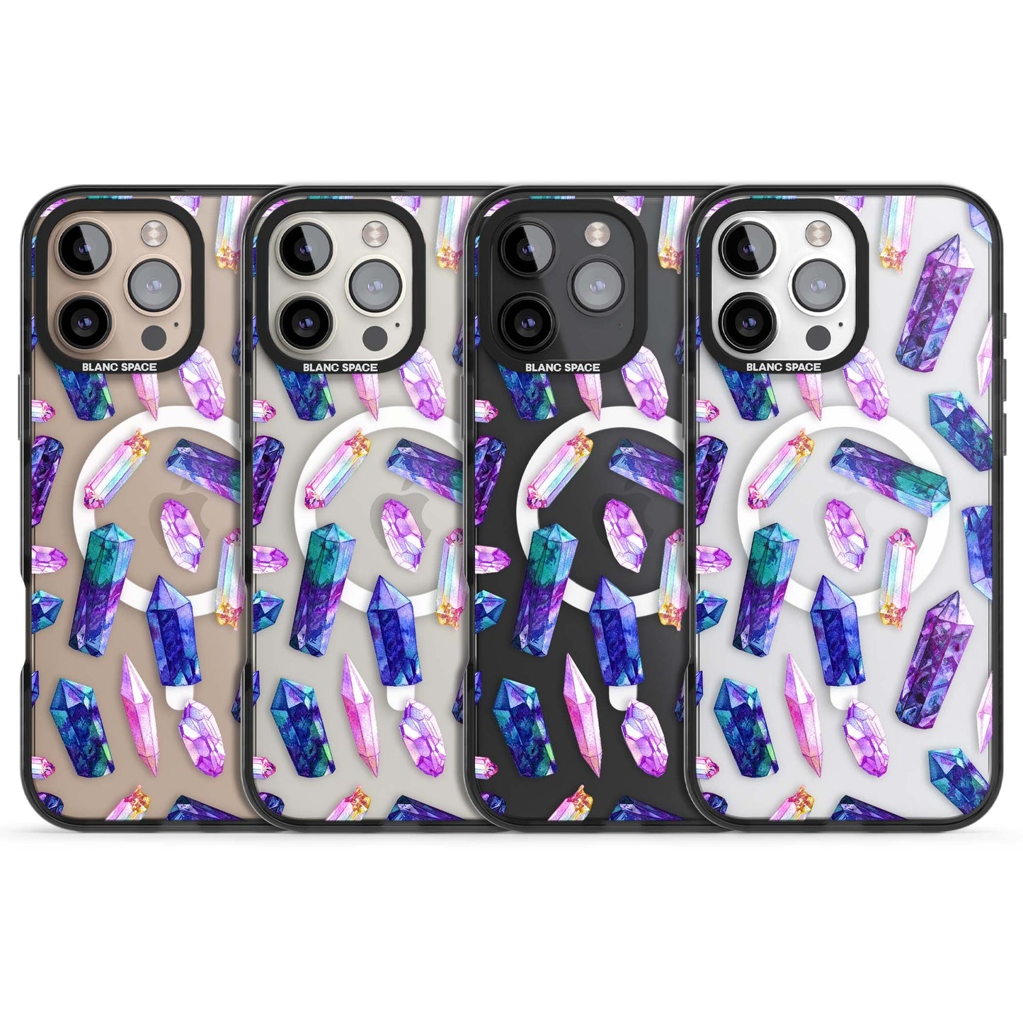 Iridescent Prism Crystals