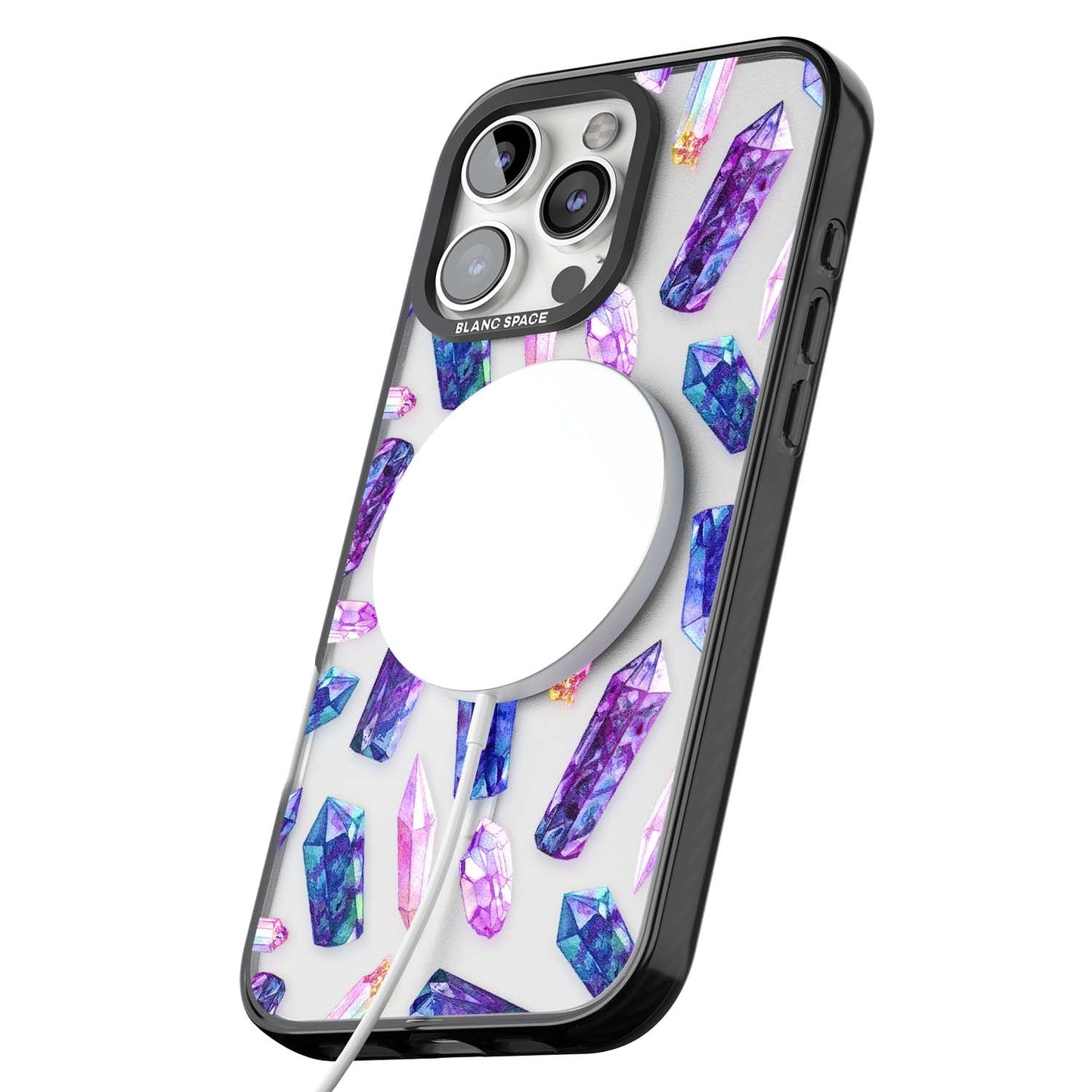 Iridescent Prism Crystals