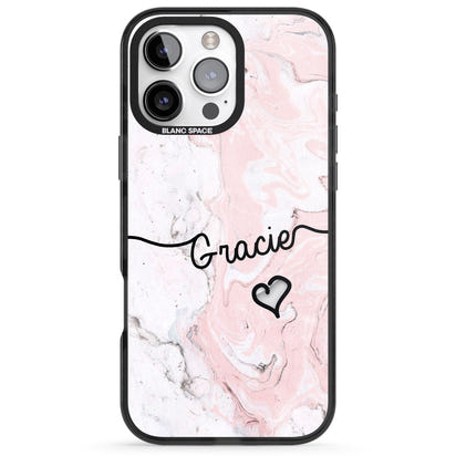 Personalised Pink Marble
