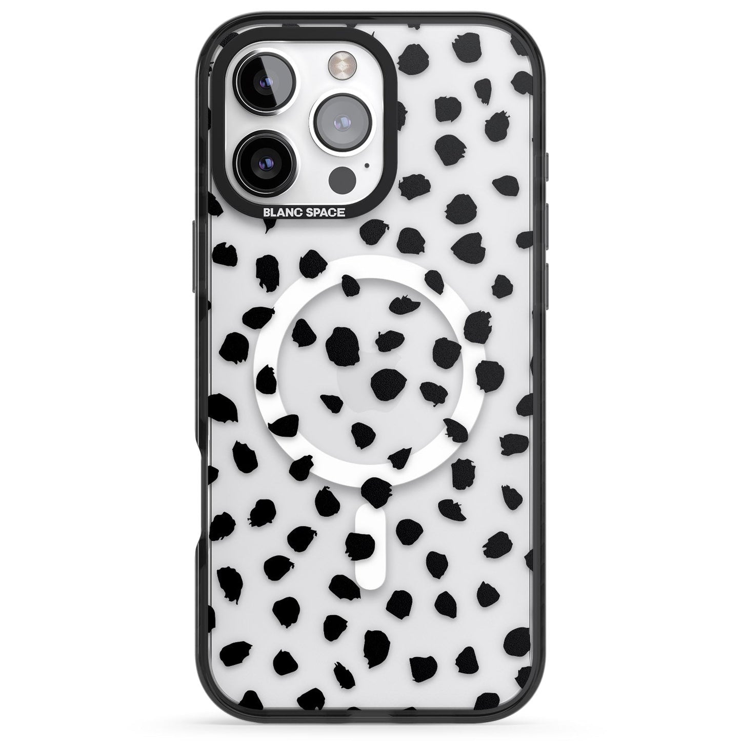 Black Dalmatian Polka Dot