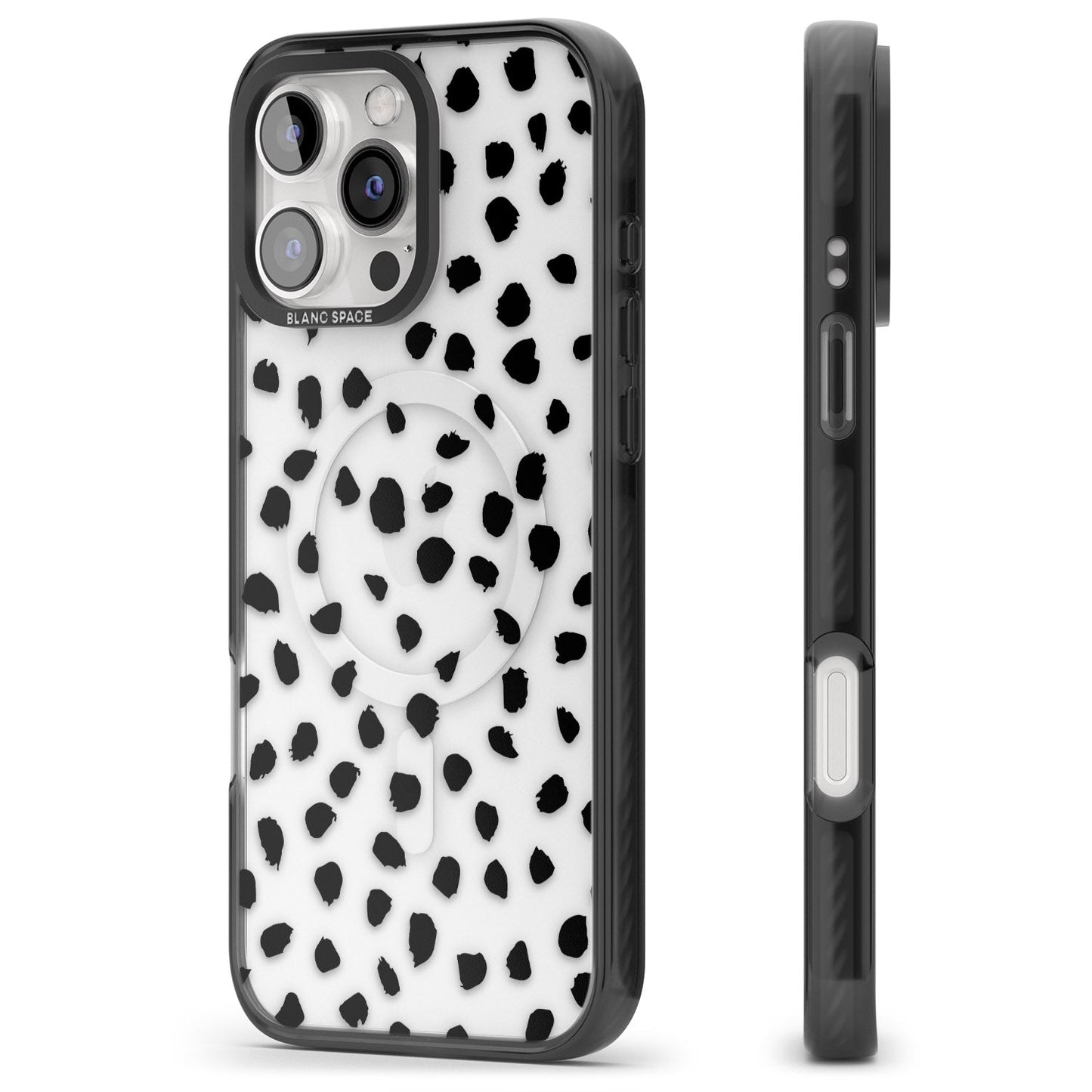 Black Dalmatian Polka Dot