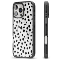 Black Dalmatian Polka Dot
