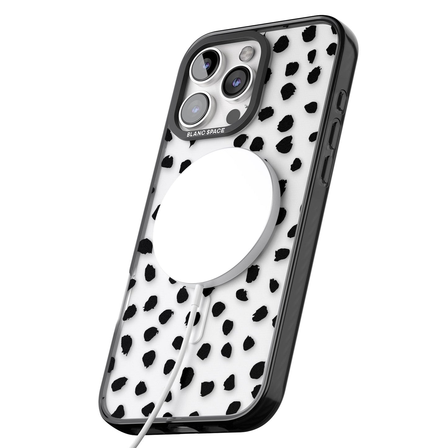 Black Dalmatian Polka Dot