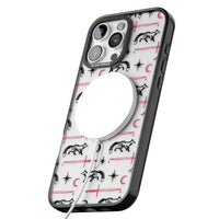 Motif renard et lame