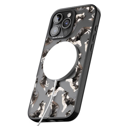 Border Collie Pattern Watercolour