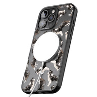 Border Collie Pattern Watercolour