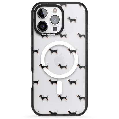 Dachshund Pattern Clear
