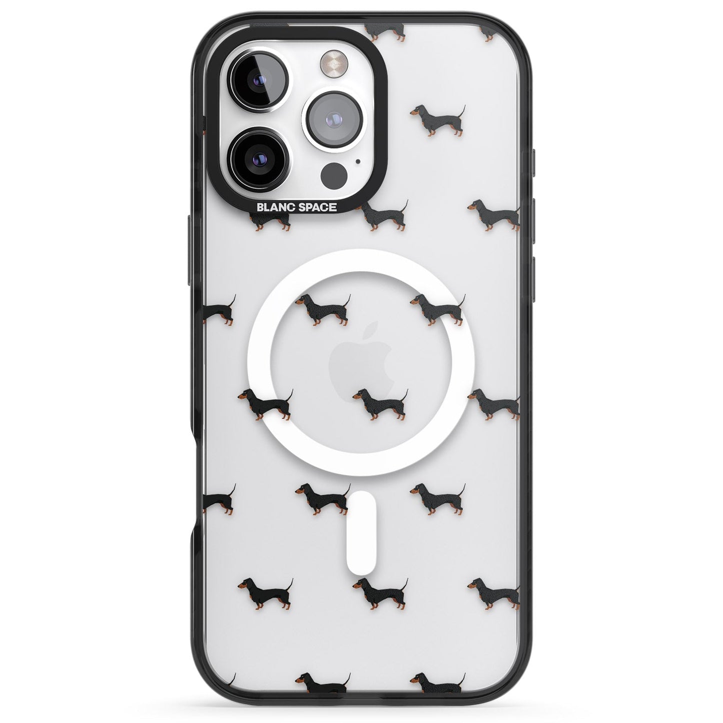 Dachshund Pattern Clear