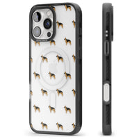 German Shepherd Pattern Clear