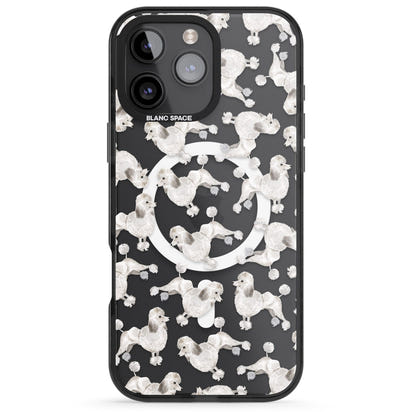 Pudel-Aquarellmuster