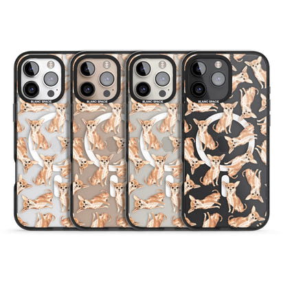 Chihuahua Watercolour Dog Pattern