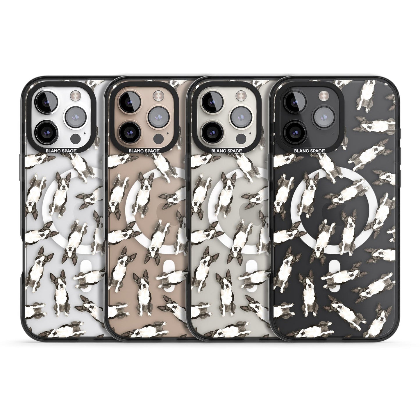 Boston Terrier Aquarell