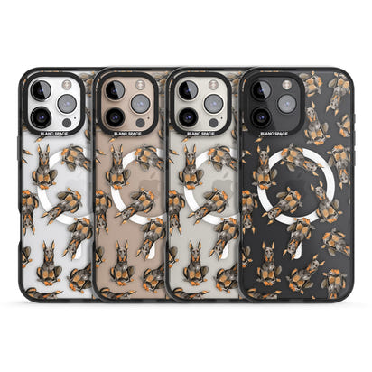 Doberman Watercolor Dog