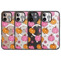 Motif de citrouilles Fleurs et Étoiles