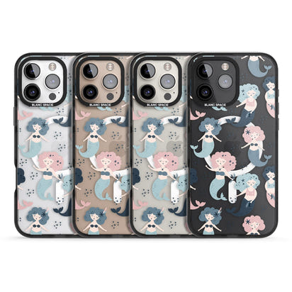 Pastellfarbene Meerjungfrauen