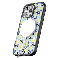 Blue & Yellow Memphis Retro