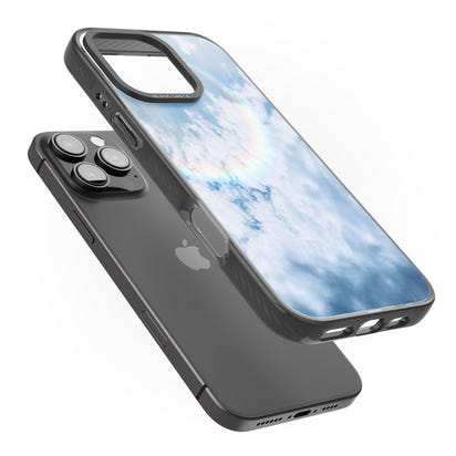 Pastellfarbener Regenbogenhimmel