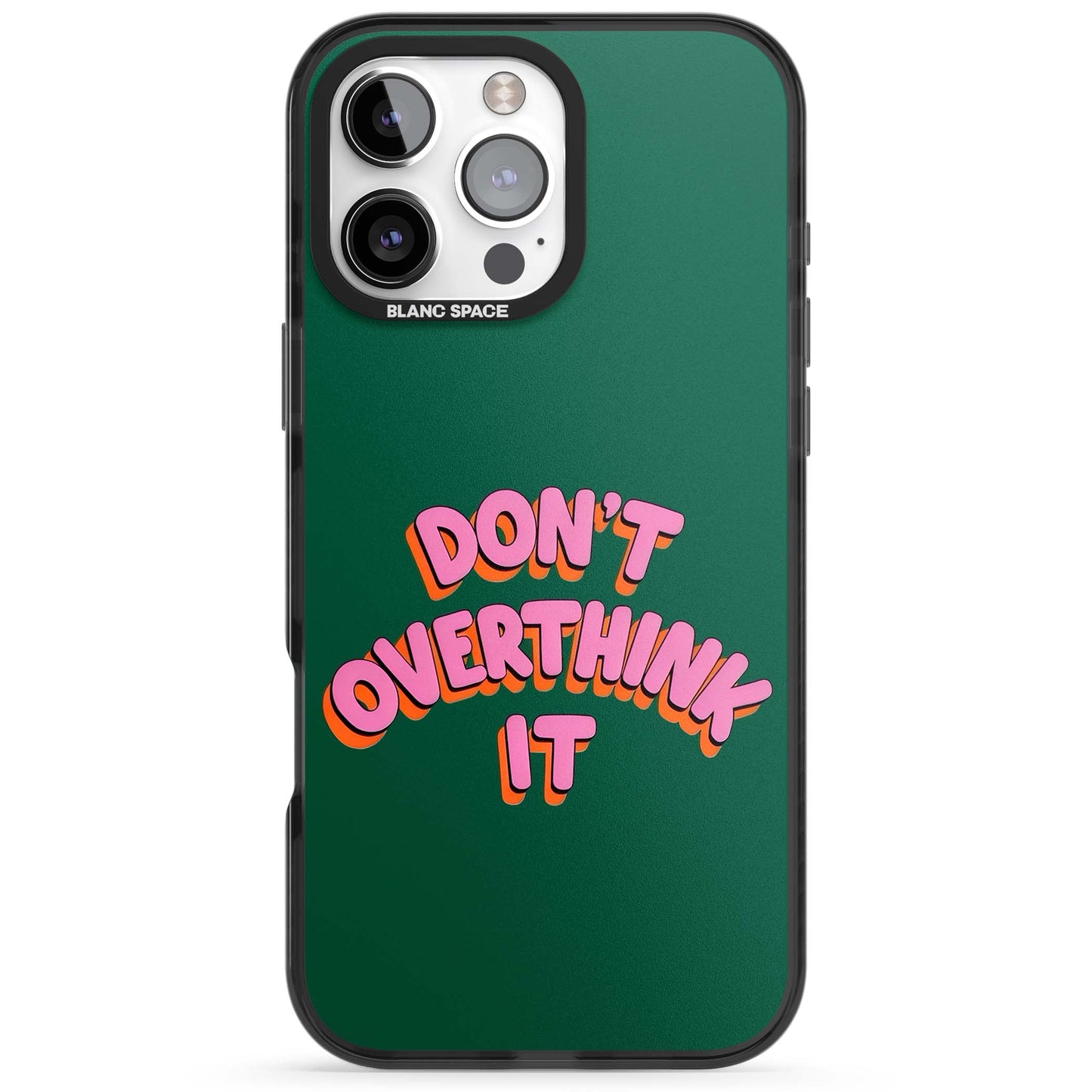 N'y réfléchissez pas trop.