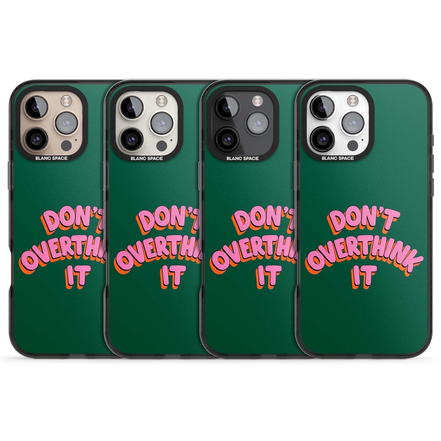 N'y réfléchissez pas trop.