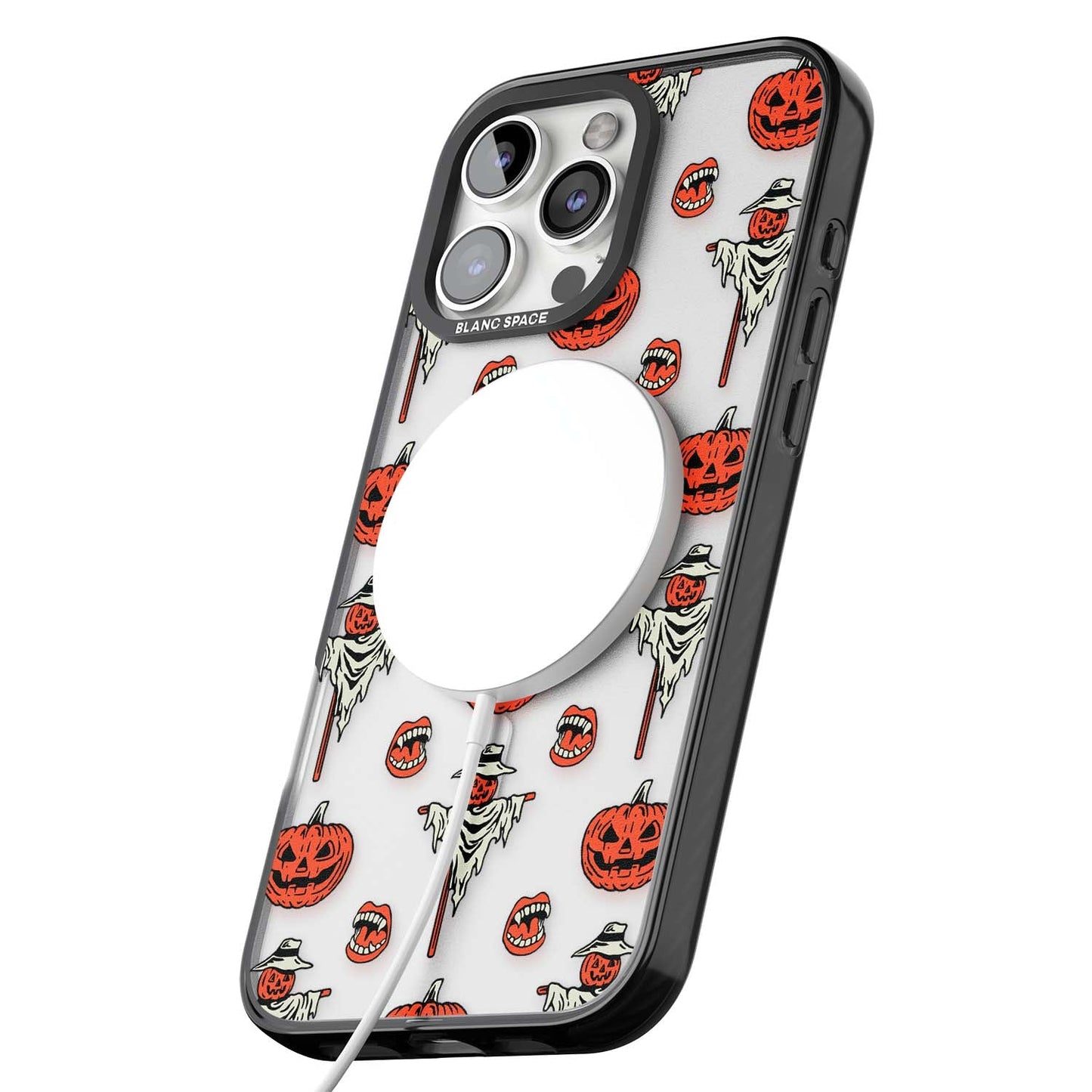 Retro Red Pumpkins & Scarecrows