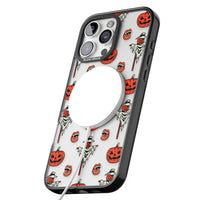 Retro Red Pumpkins & Scarecrows