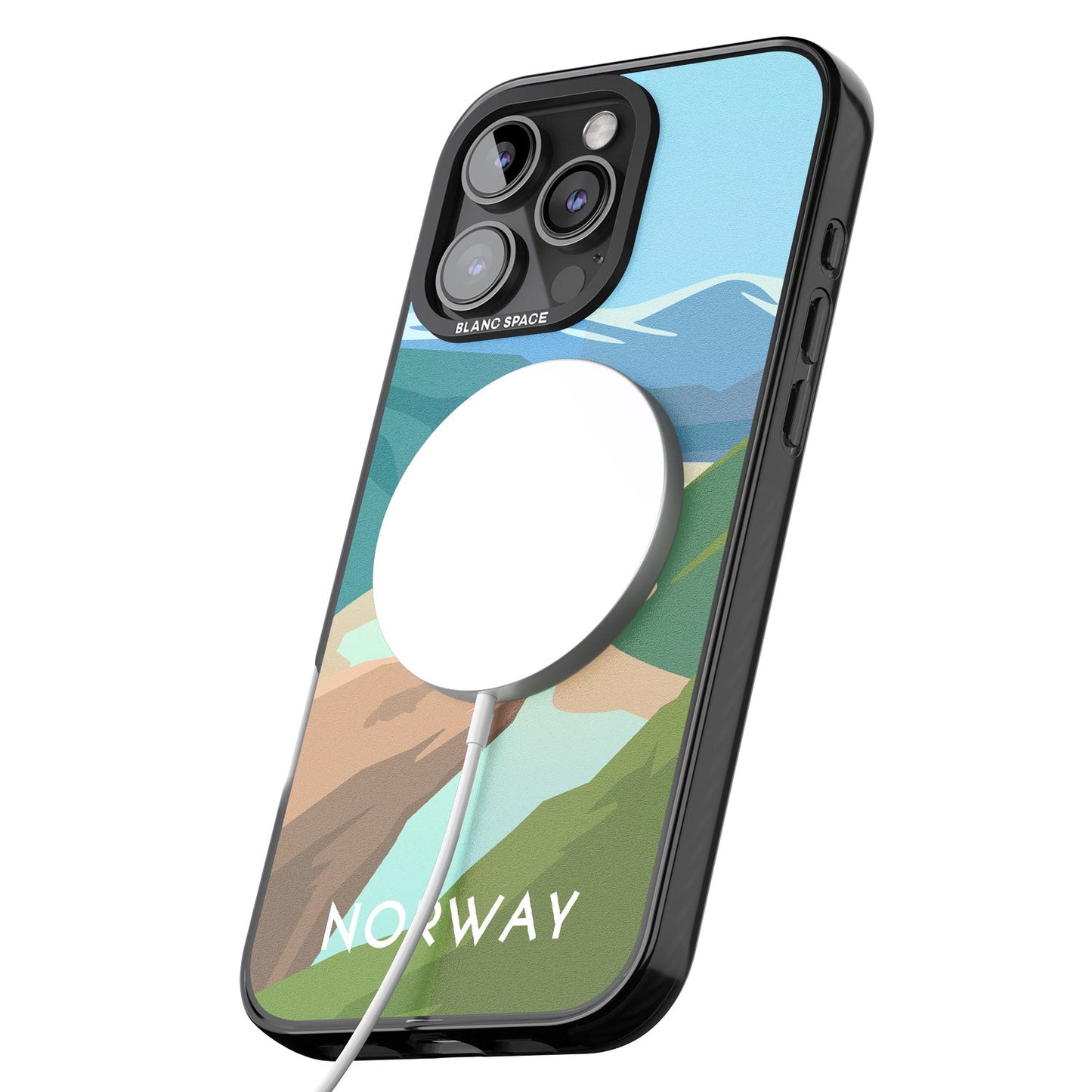 Vintage Travel Poster Norway