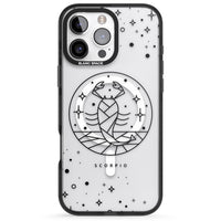 Emblème du Scorpion - Design Cosmique