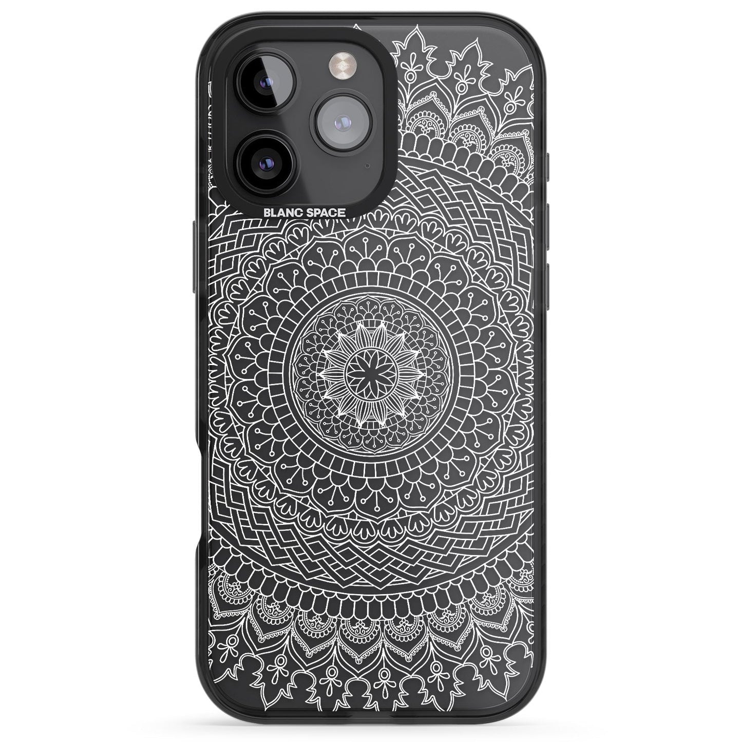 Intricate White Mandala