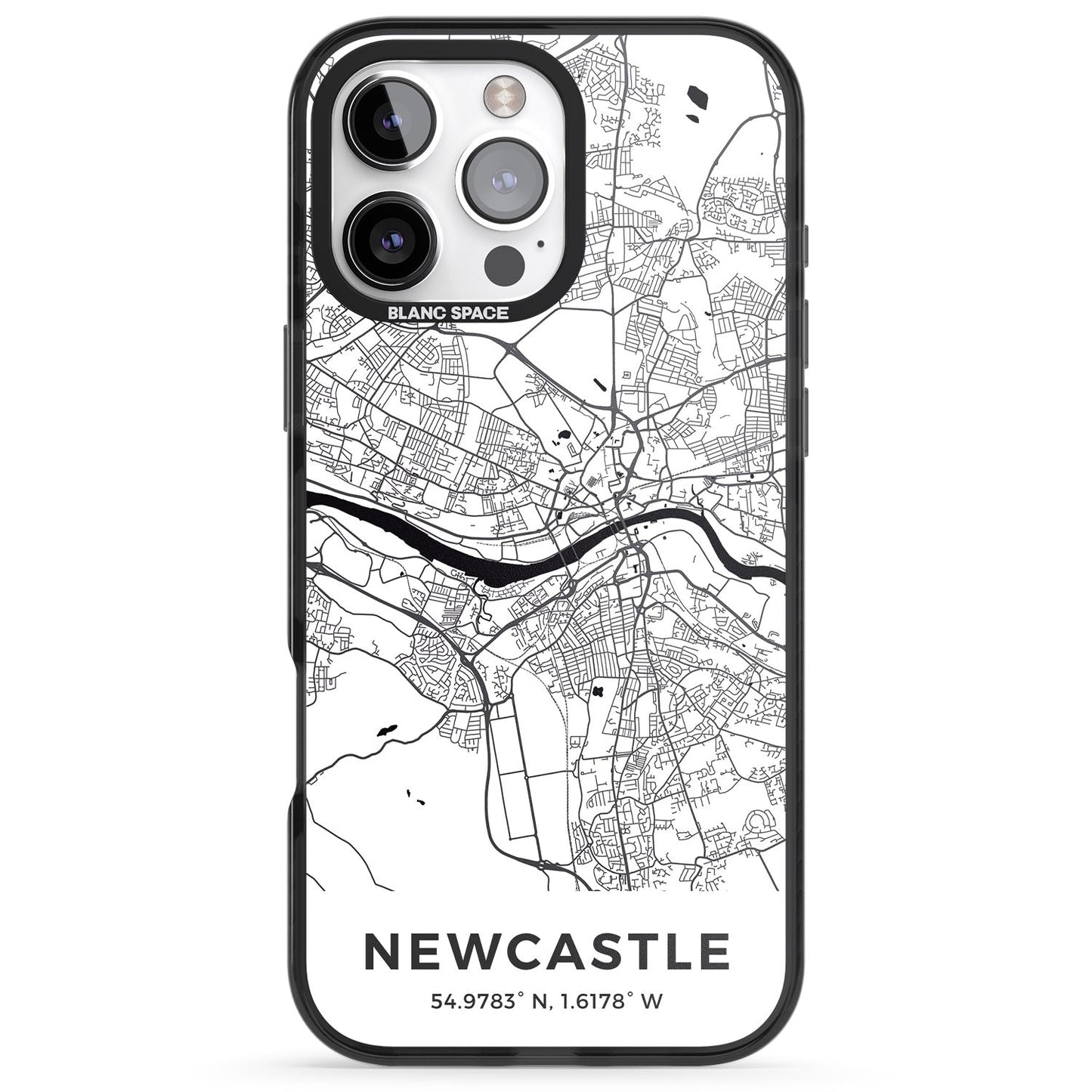 Stadtplan von Newcastle