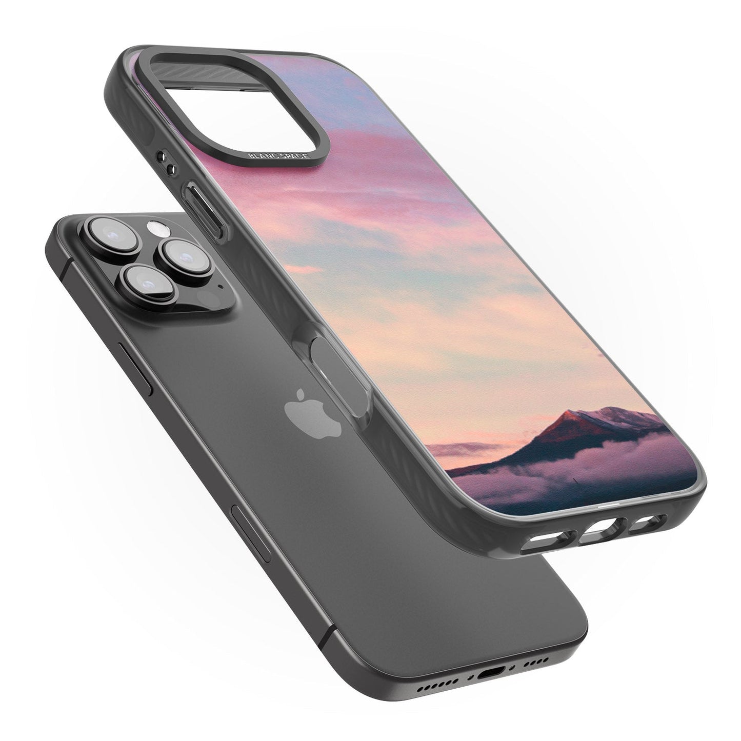 Pastel Mountain Sunset