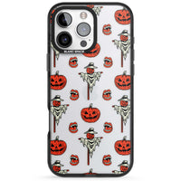 Retro Red Pumpkins & Scarecrows