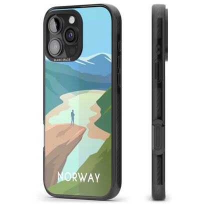 Vintage Travel Poster Norway