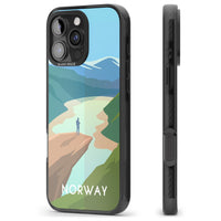 Vintage Travel Poster Norway