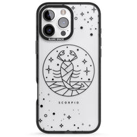 Emblème du Scorpion - Design Cosmique