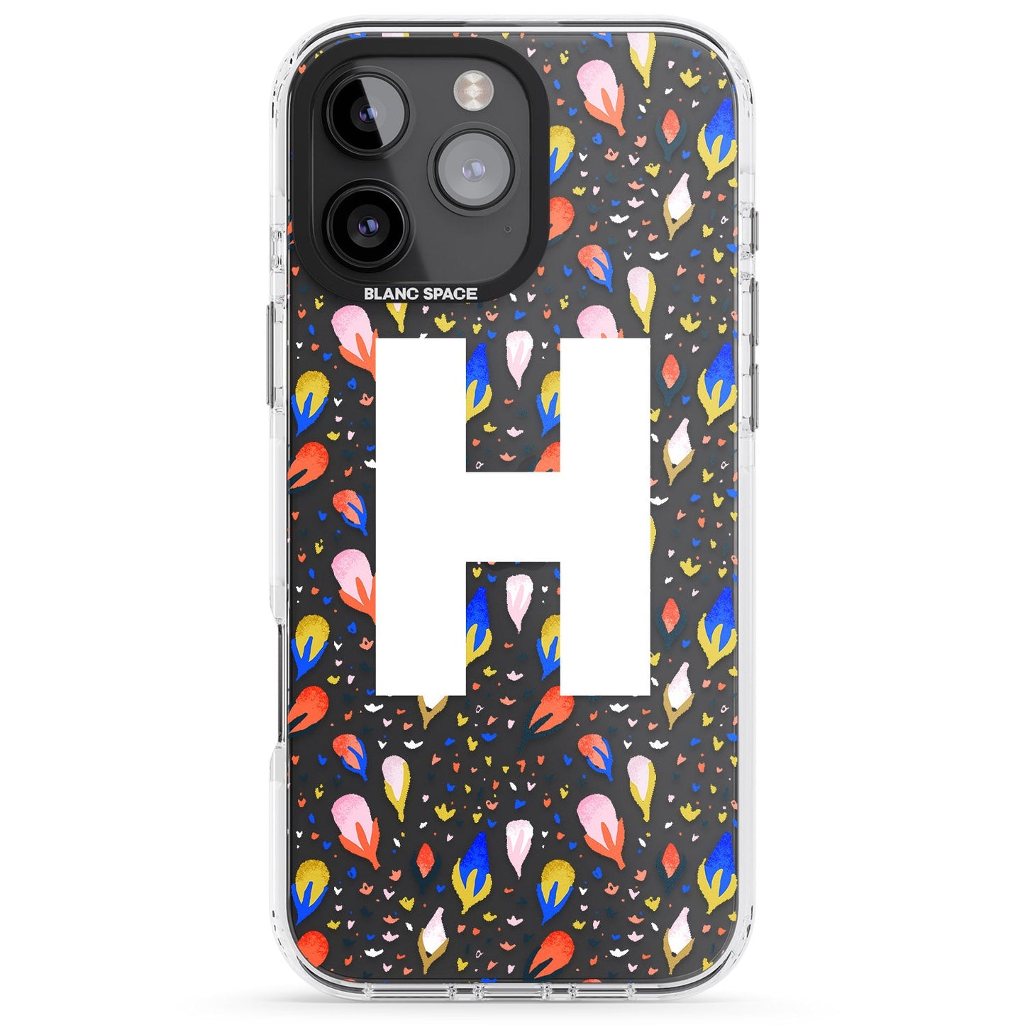 Personalised Abstract Floral Initial